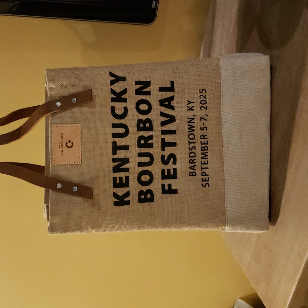 NWT! Kentucky Bourbon Festival Artisan Signed Tote Bag & Cocktail Smoker - Picture 15 of 16